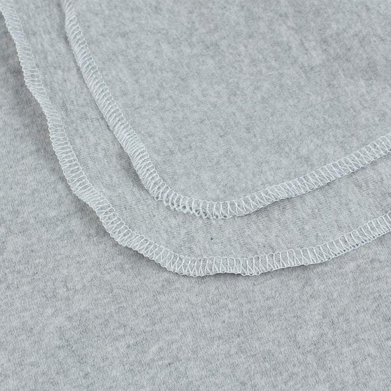 PESAAT Cotton Baby Swaddle Hat Set Newborn Infant Hats Receiving Blankets for Baby Boys Girls (Gray, 0-6 Months) - Image 3
